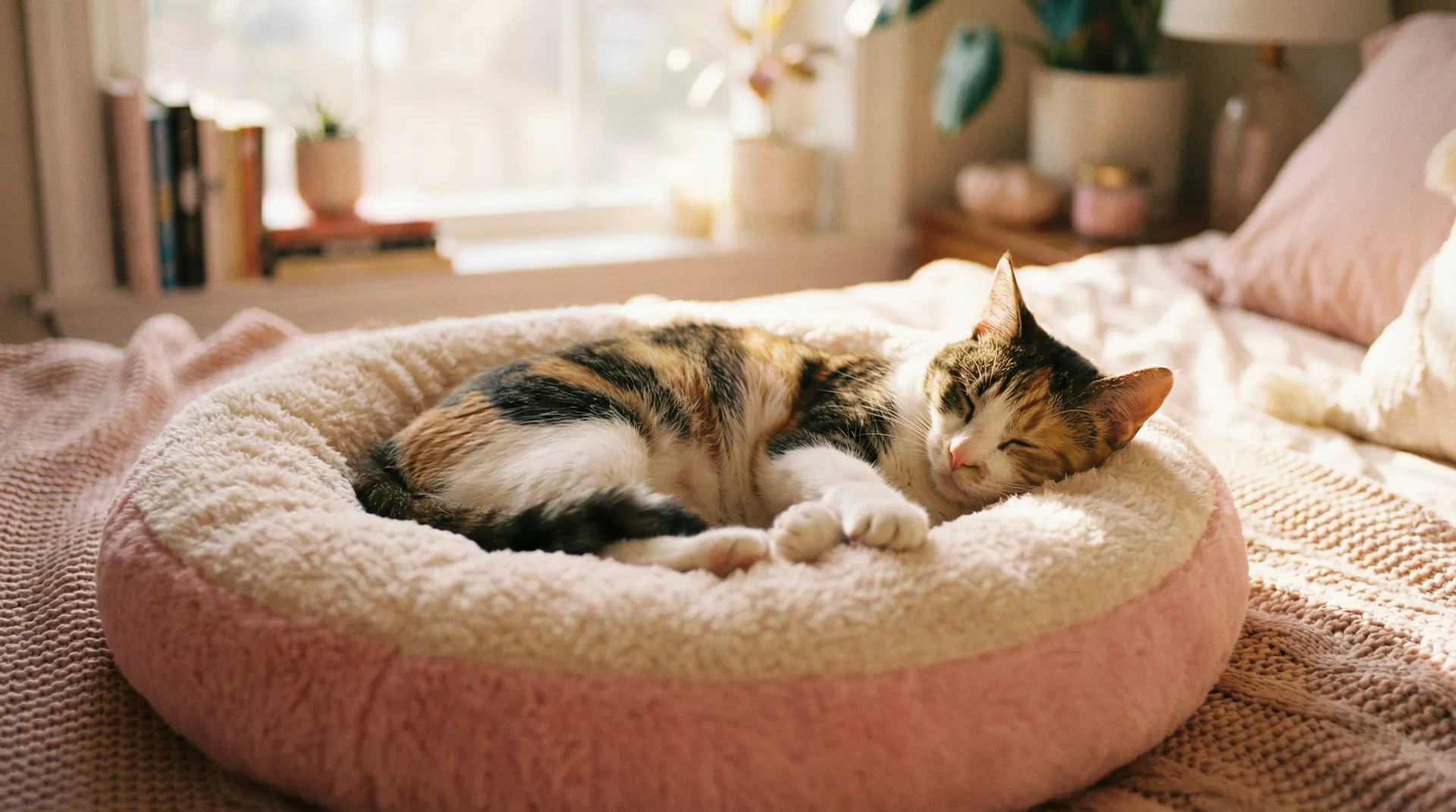 三花猫安静入睡 - 王者荣耀桑启